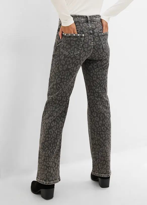 Straight-Jeans High Waist, bonprix