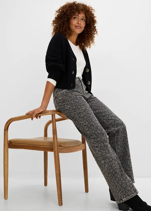 Straight-Jeans High Waist, bonprix