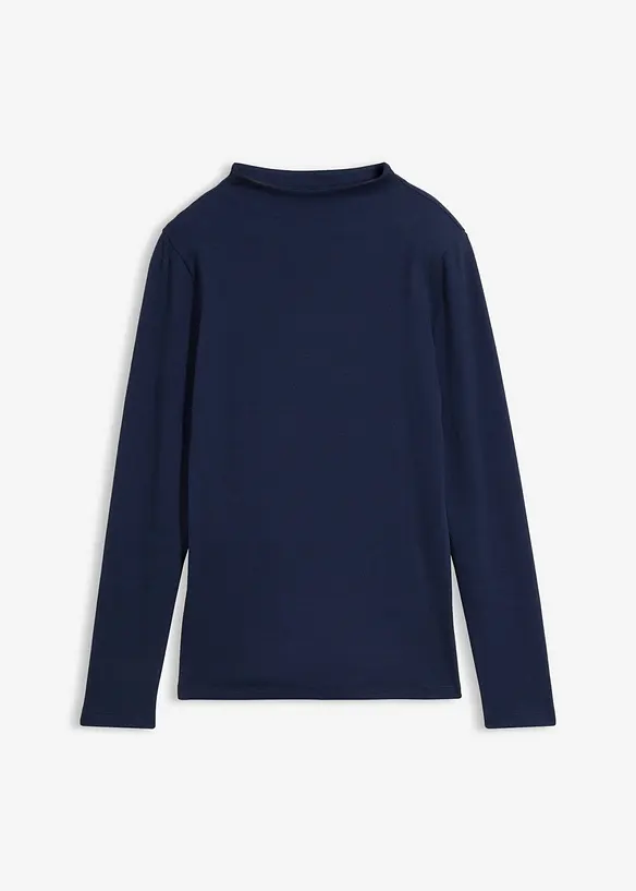 Geripptes Langarmshirt, bonprix