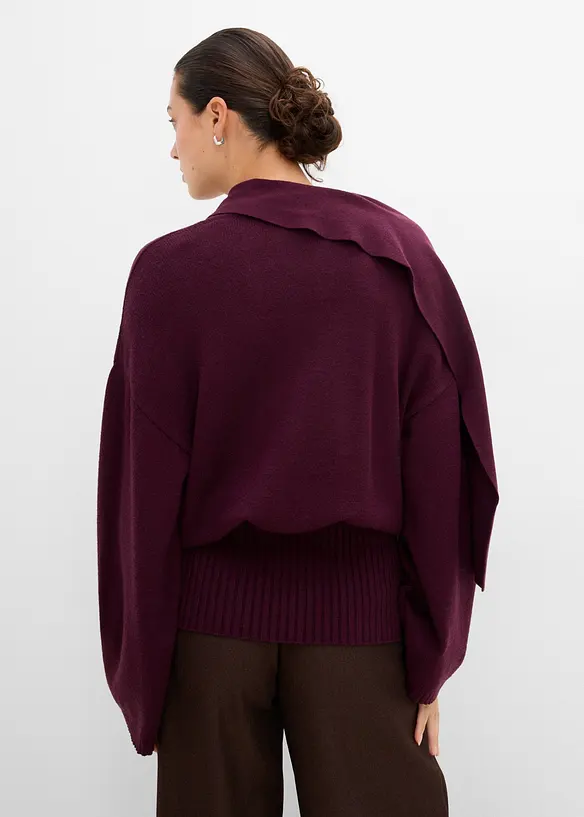 Pull oversize et doux en viscose majoritaire, bonprix