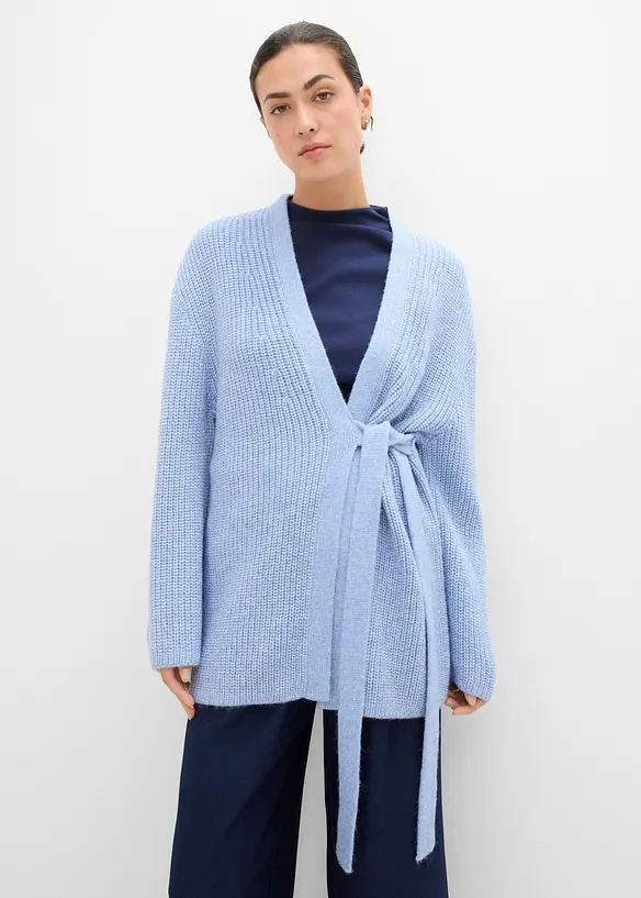 Oversize-Wickelcardigan, bonprix