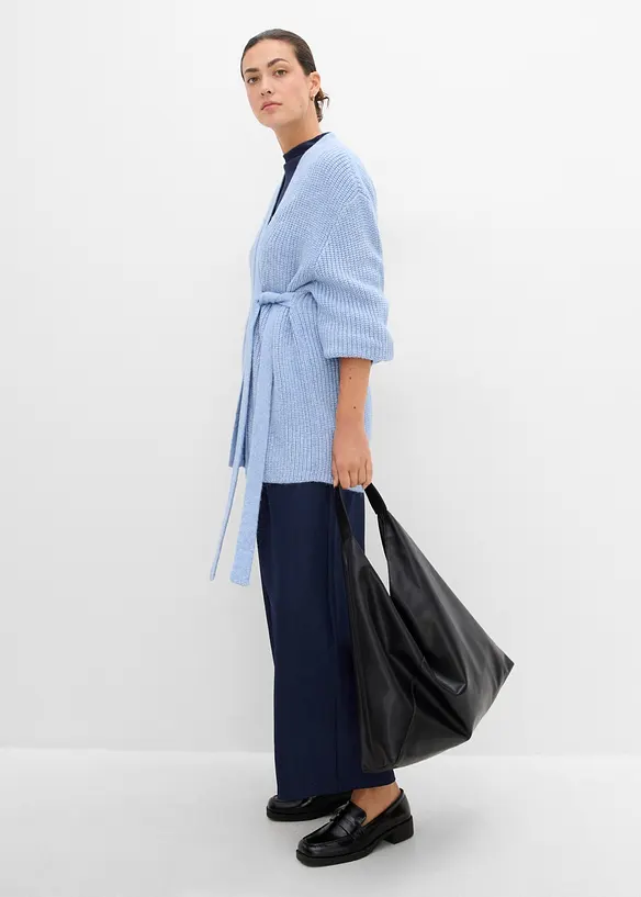 Oversize-Wickelcardigan, bonprix