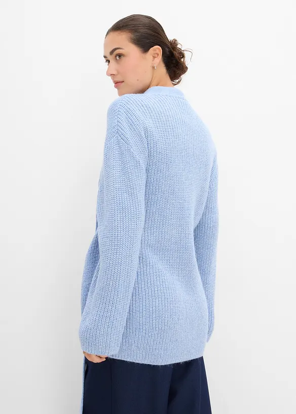 Oversize-Wickelcardigan, bonprix