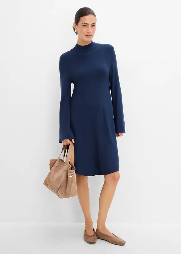Strickkleid aus softem Viskose-Mix, bonprix
