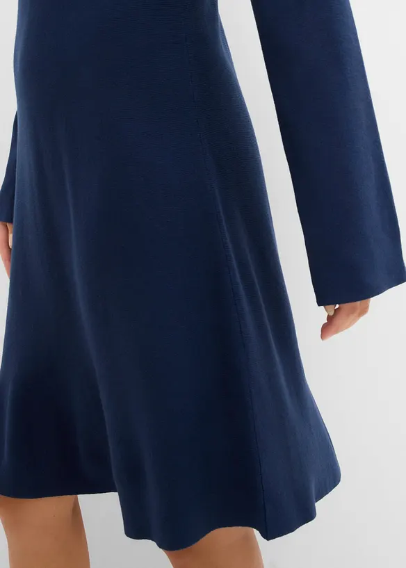Strickkleid aus softem Viskose-Mix, bonprix