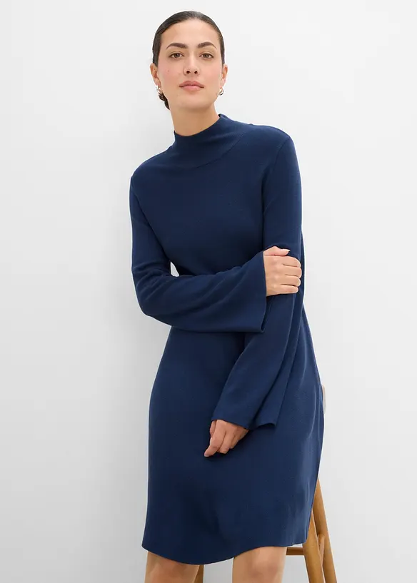 Strickkleid aus softem Viskose-Mix, bonprix