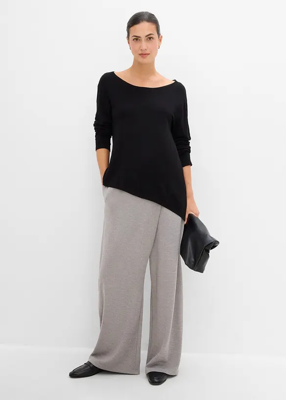 Feinstrickpullover aus feinem Viskose-Mix, bonprix