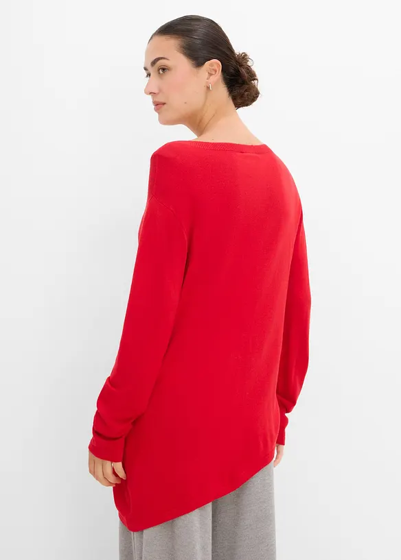Pull en fine maille, viscose majoritaire, bonprix