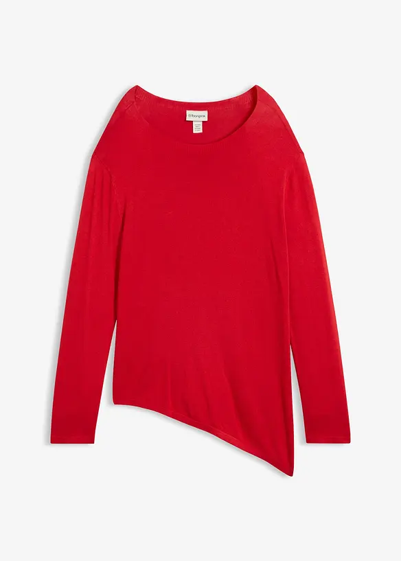 Pull en fine maille, viscose majoritaire, bonprix