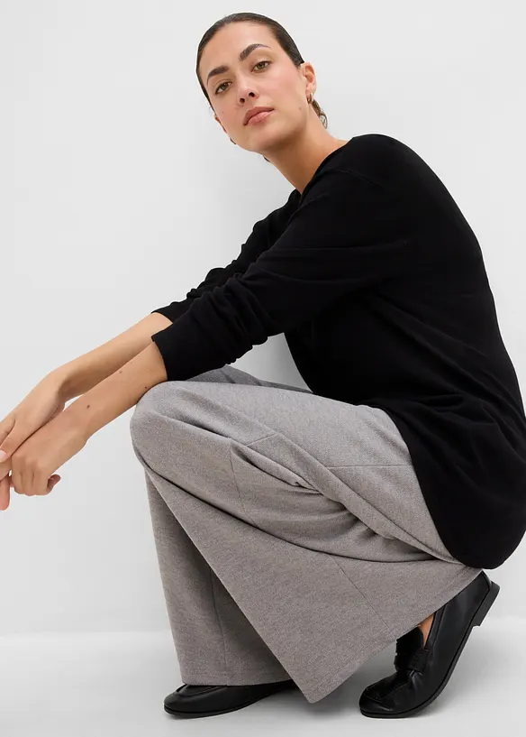 Feinstrickpullover aus feinem Viskose-Mix, bonprix