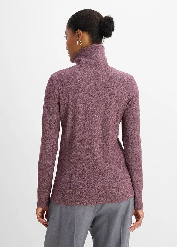 Langarmshirt mit Knopfleiste, bonprix