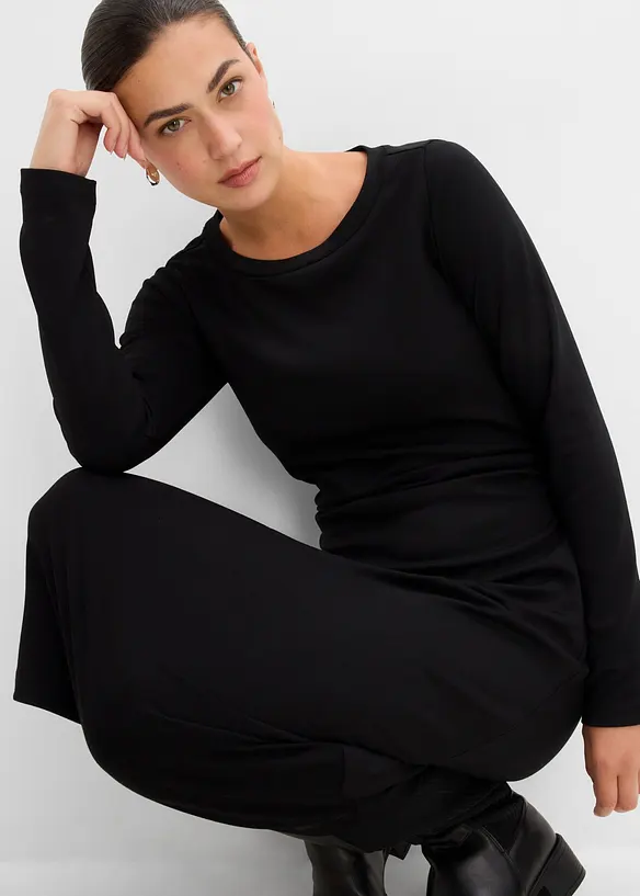 Midikleid aus softem Viskose-Mix, bonprix
