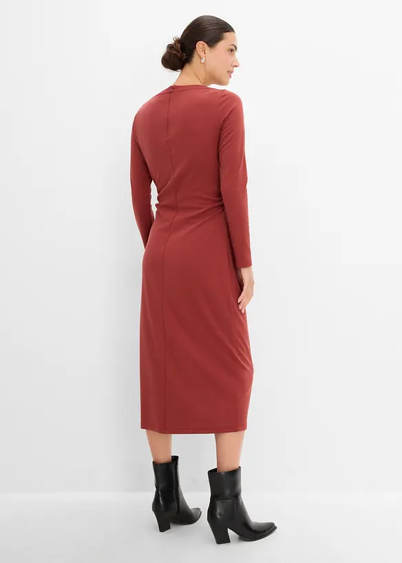 Robe midi douce, bonprix