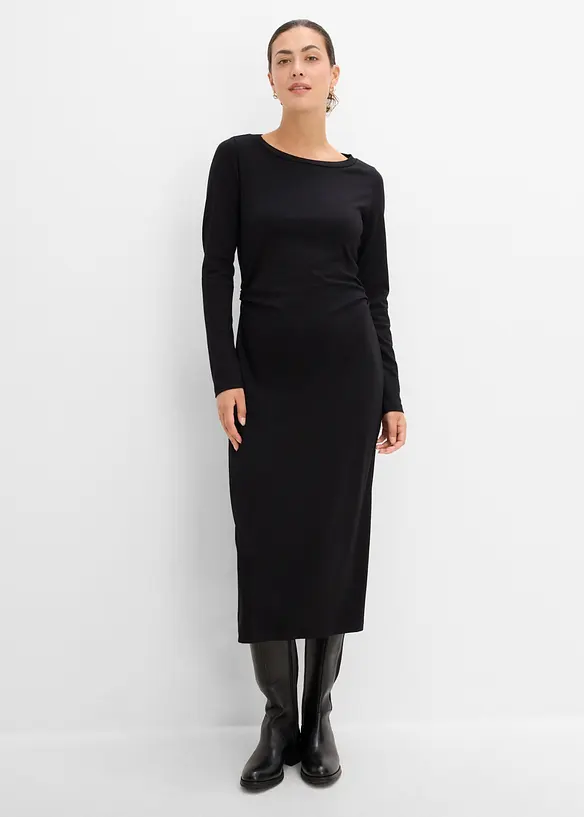 Midikleid aus softem Viskose-Mix, bonprix