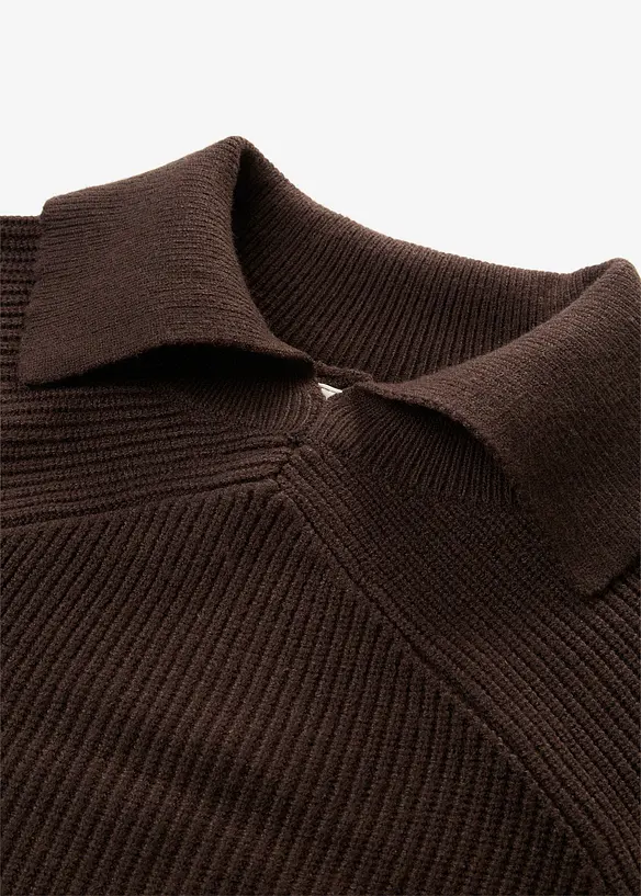 Grobstrick-Pullover mit Turtleneck, bonprix