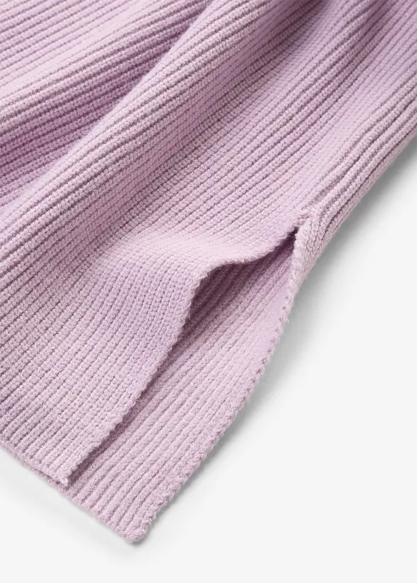 Grobstrick-Pullover mit Turtleneck, bonprix