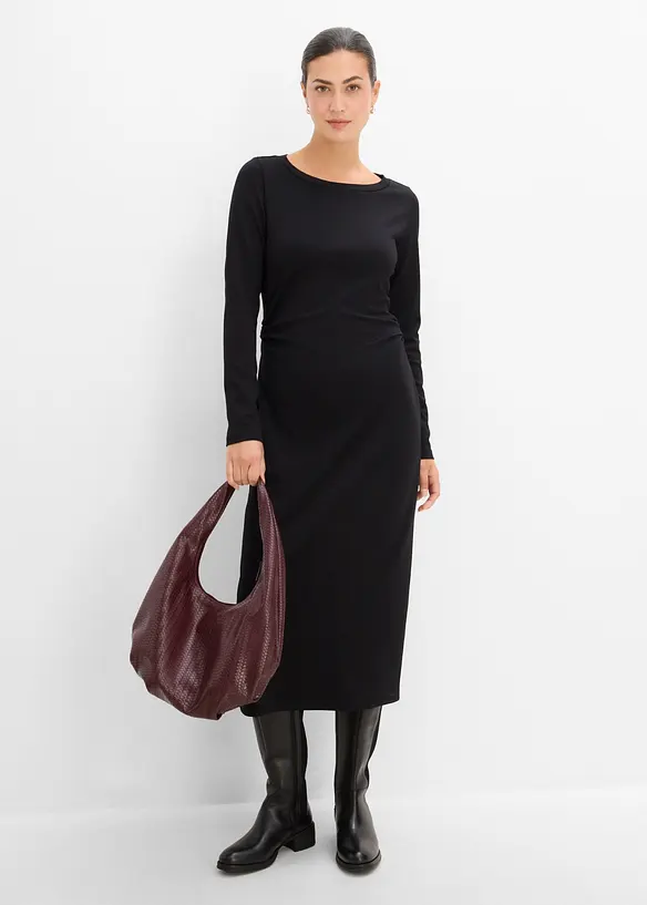 Midikleid aus softem Viskose-Mix, bonprix