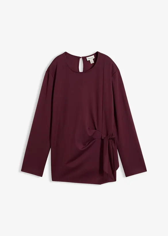Langarmshirt aus feinem Viskose-Mix, bonprix