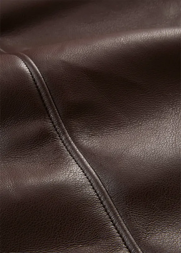 Manteau enduit &agrave; col montant, bonprix