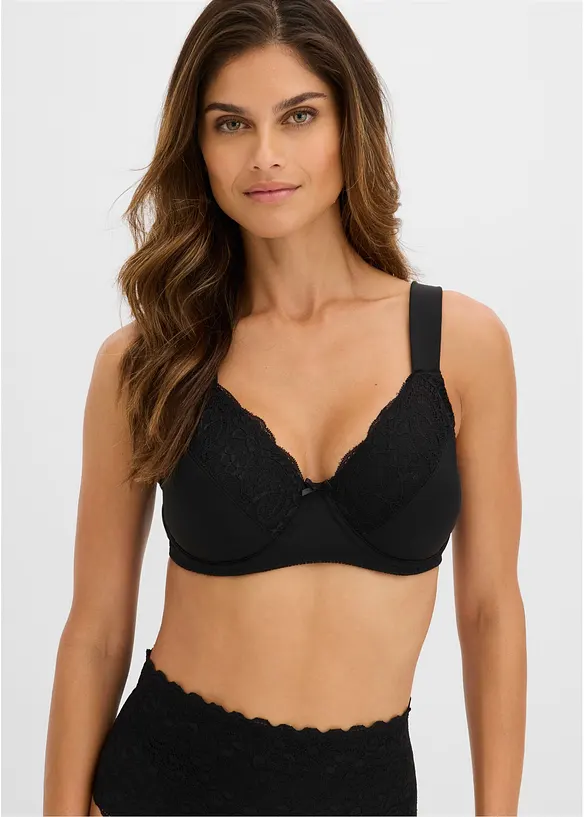 Minimizer-BH mit gepolsterten Tr&auml;gern (3er Pack), bonprix