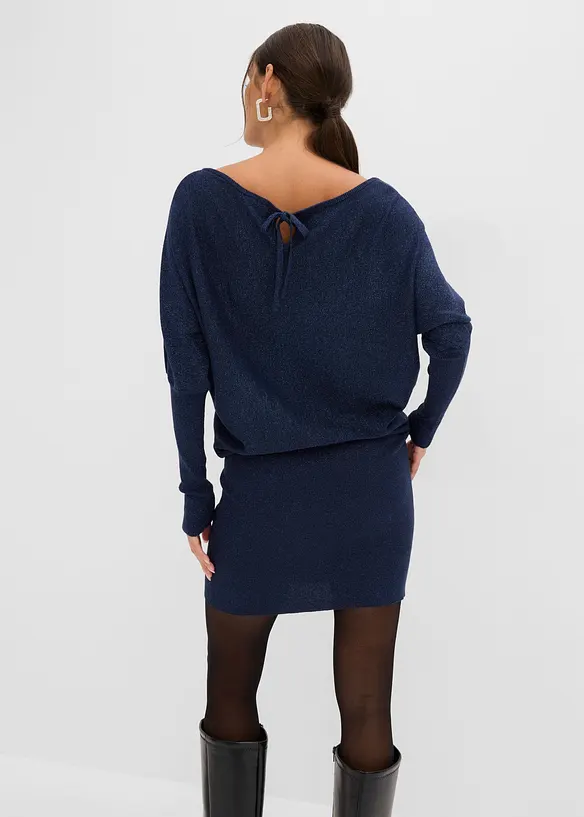 Strickkleid aus flie&szlig;endem Viskose-Mix, bonprix