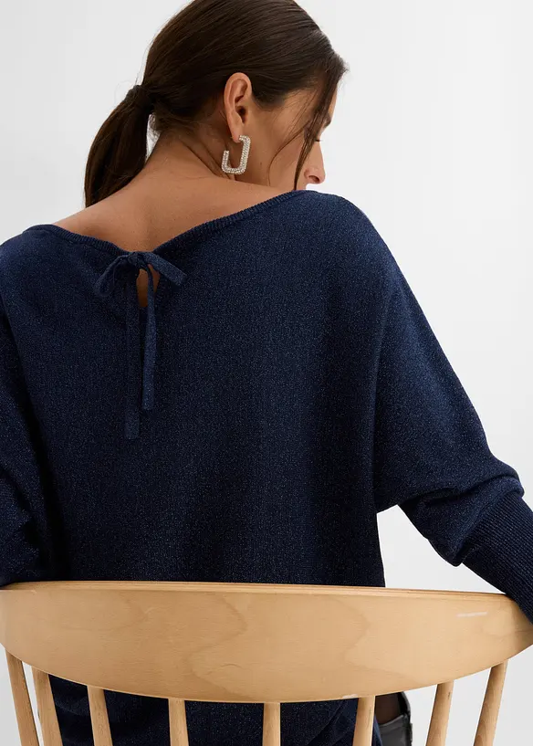 Strickkleid aus flie&szlig;endem Viskose-Mix, bonprix