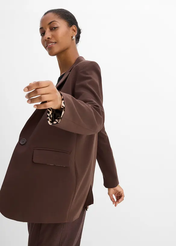 Blazer long et fluide, bonprix