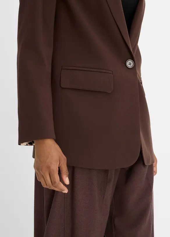 Blazer long et fluide, bonprix