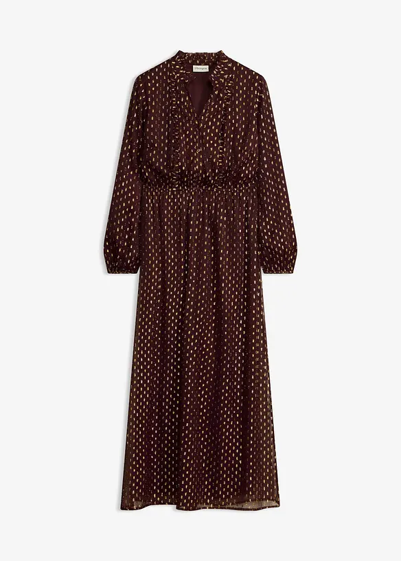 Maxikleid mit Glitzer, bonprix