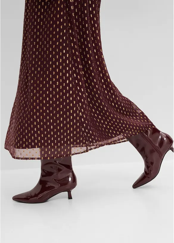 Maxikleid mit Glitzer, bonprix