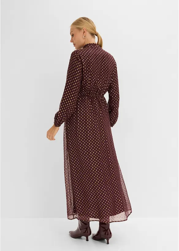 Maxikleid mit Glitzer, bonprix