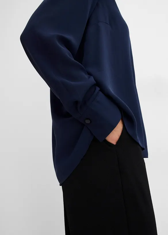 Chiffonbluse in A-Linie, bonprix
