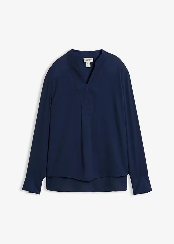 Chiffonbluse in A-Linie, bonprix