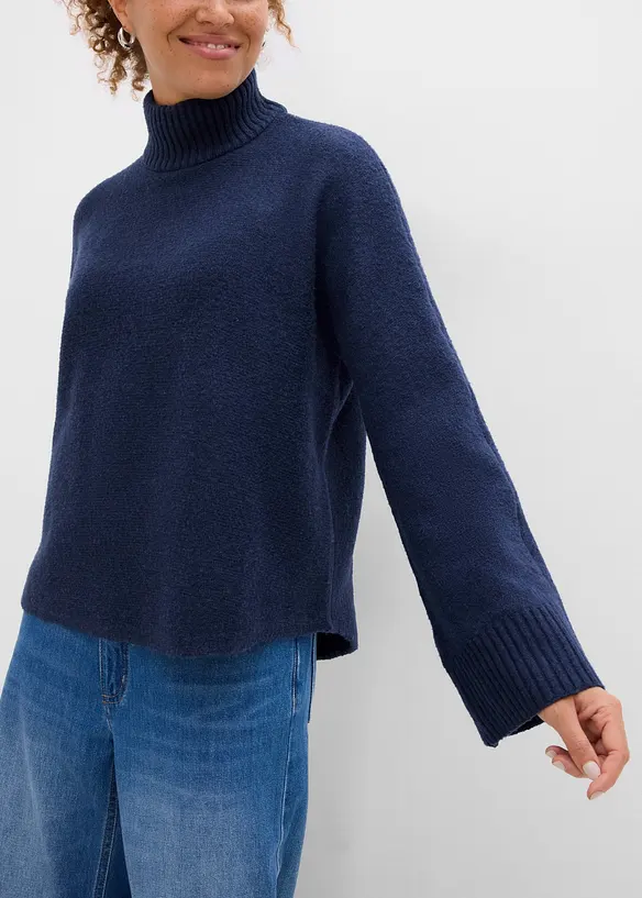Pullover mit Stehkragen, bonprix