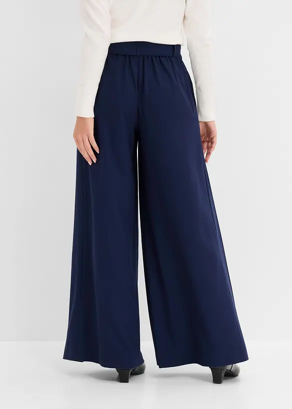 Marlenehose aus flie&szlig;endem Viskose-Mix, bonprix
