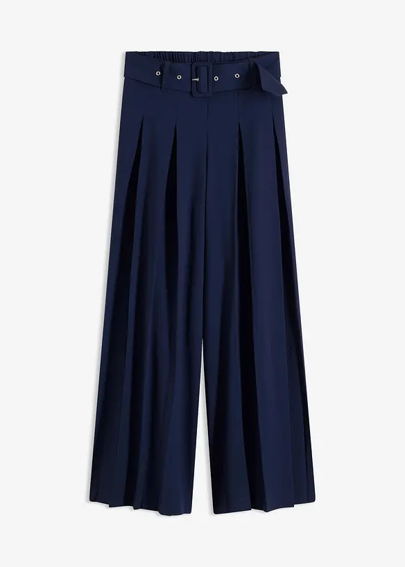 Marlenehose aus flie&szlig;endem Viskose-Mix, bonprix