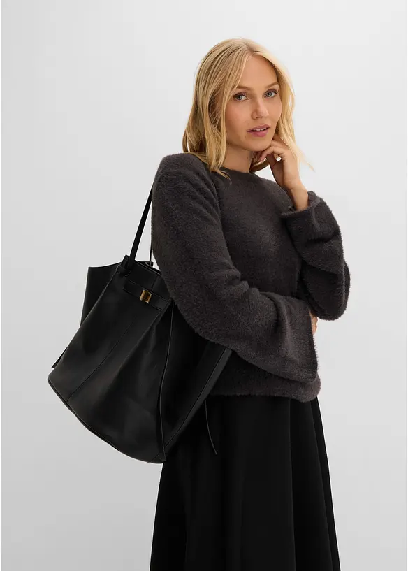 Softer Pullover mit weiten &Auml;rmeln, bonprix