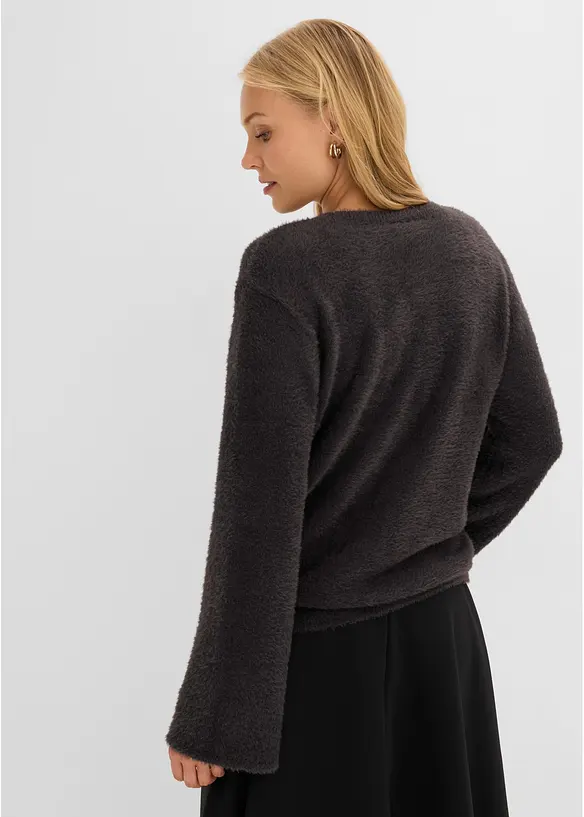 Softer Pullover mit weiten &Auml;rmeln, bonprix