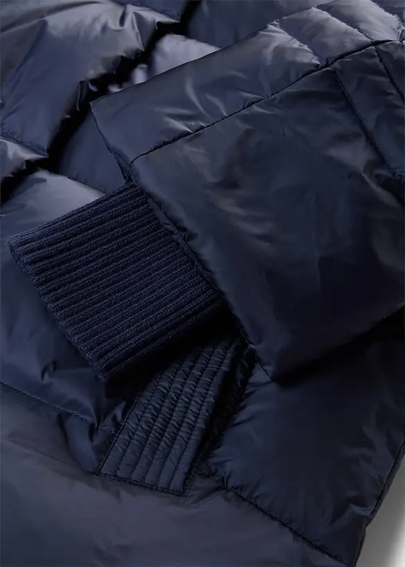 Doudoune &agrave; manches en maille, bonprix