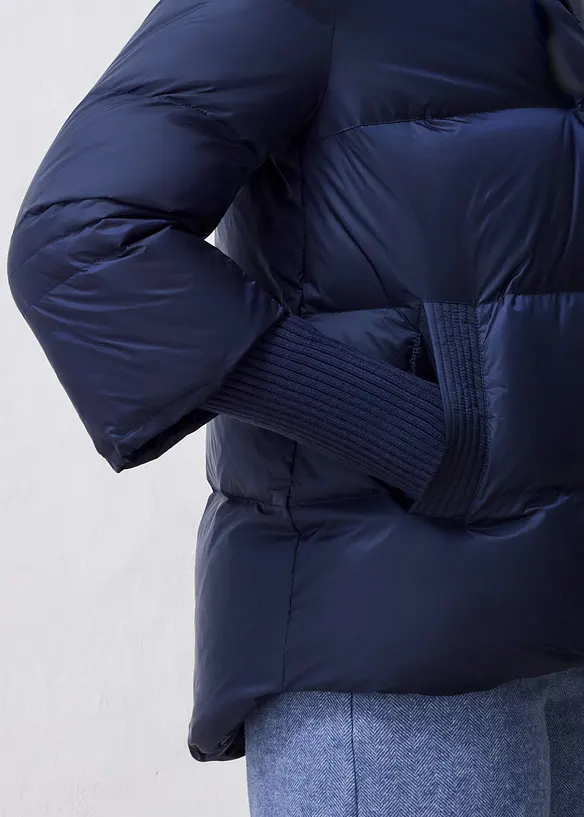 Doudoune &agrave; manches en maille, bonprix