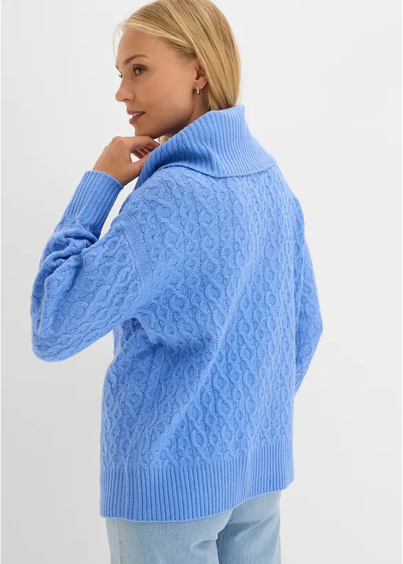Pullover mit Zopfmuster, bonprix
