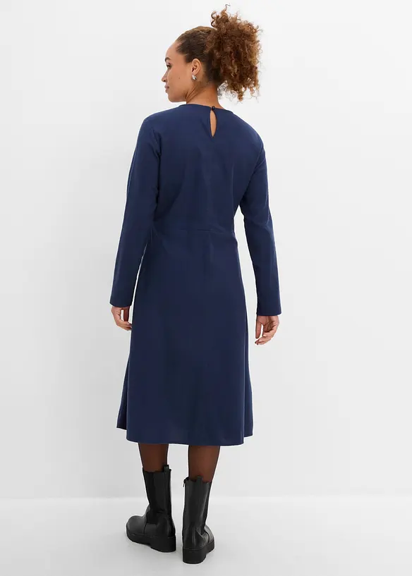 Leichtes Flanellkleid aus reiner Baumwolle, bonprix