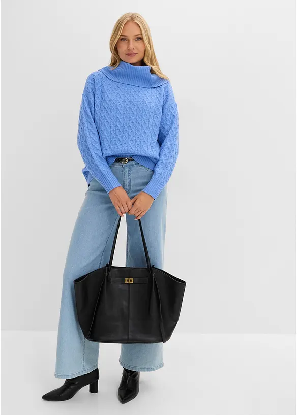 Pullover mit Zopfmuster, bonprix