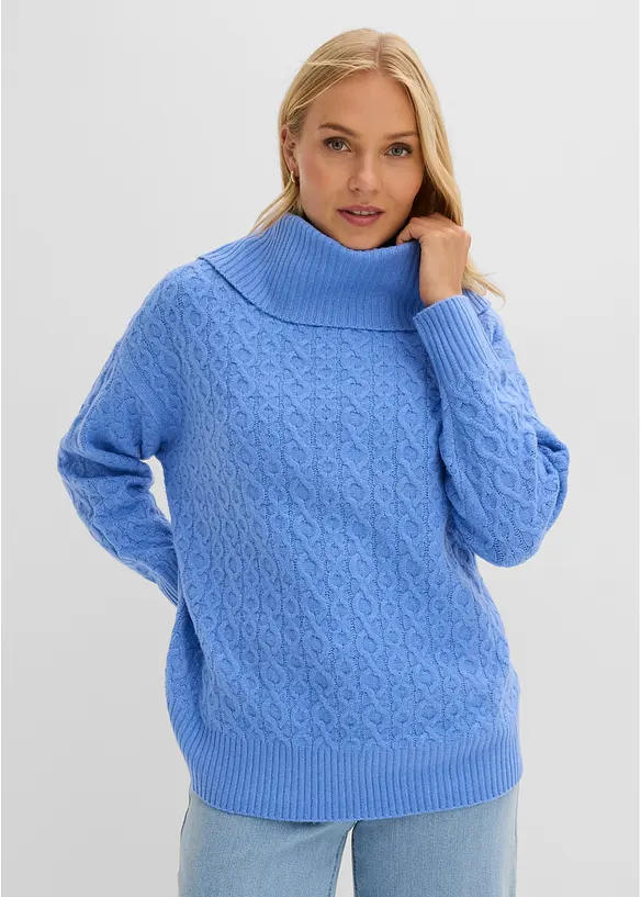 Pullover mit Zopfmuster, bonprix