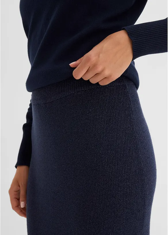 Feinstrickrock aus softem Viskose-Mix, bonprix