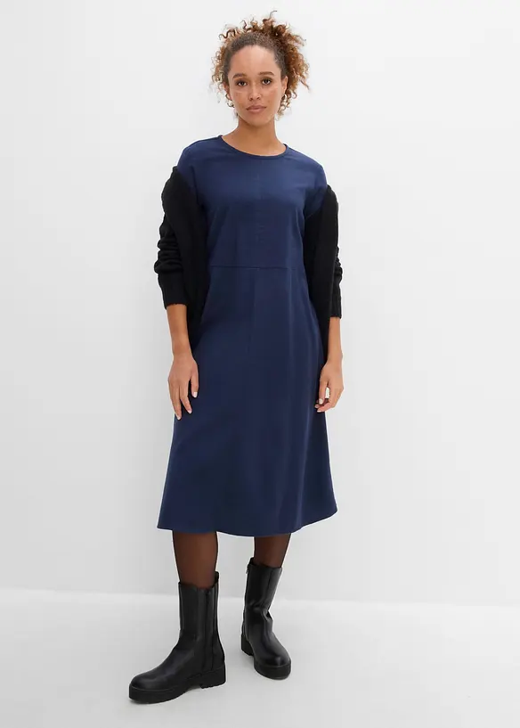 Leichtes Flanellkleid aus reiner Baumwolle, bonprix