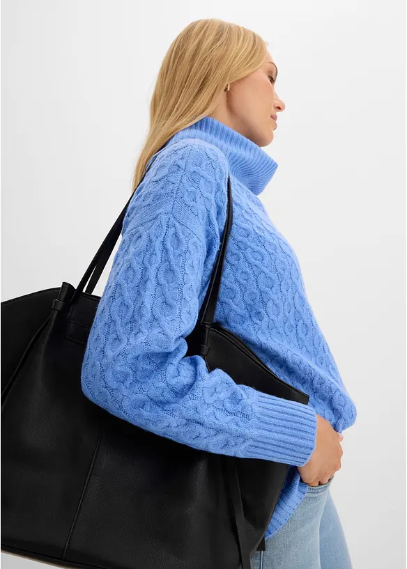 Pullover mit Zopfmuster, bonprix