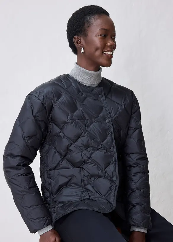 Veste doudoune avec empi&egrave;cement doux (2&nbsp;pces avec &eacute;charpe), bonprix