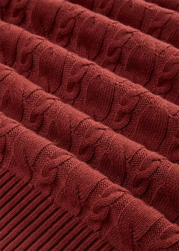 Pull doux &agrave; col roul&eacute;, bonprix