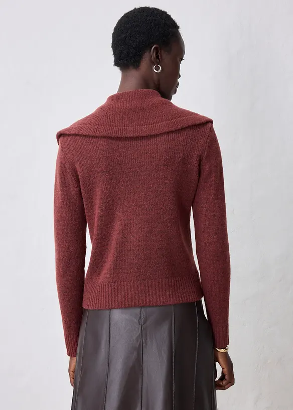 Pull doux en laine majoritaire, bonprix